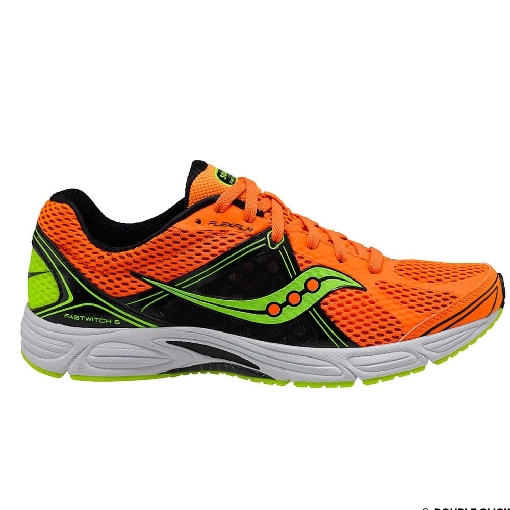 Saucony Fastwitch 6 sneakers, neon orange